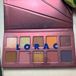 LORAC Unzipped Ocean Sunset eyeshadow palette